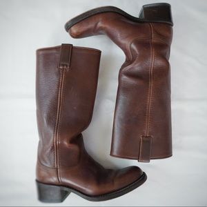 SENDRA OF SPAIN BROWN LEATHER BOOTS